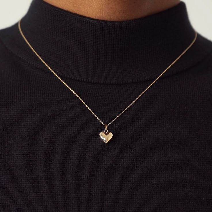Tiny Heart Necklace | Pure 925 Silver