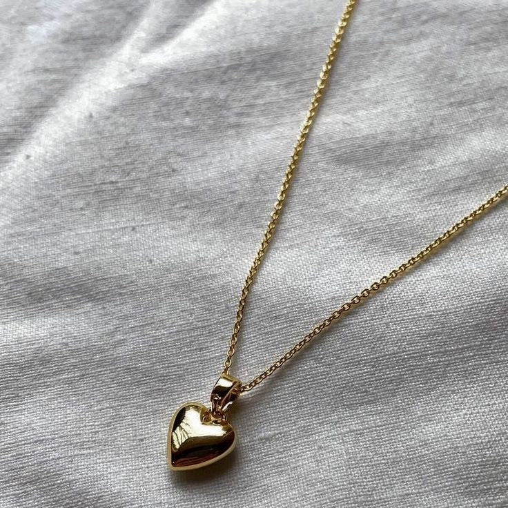 Tiny Heart Necklace | Pure 925 Silver