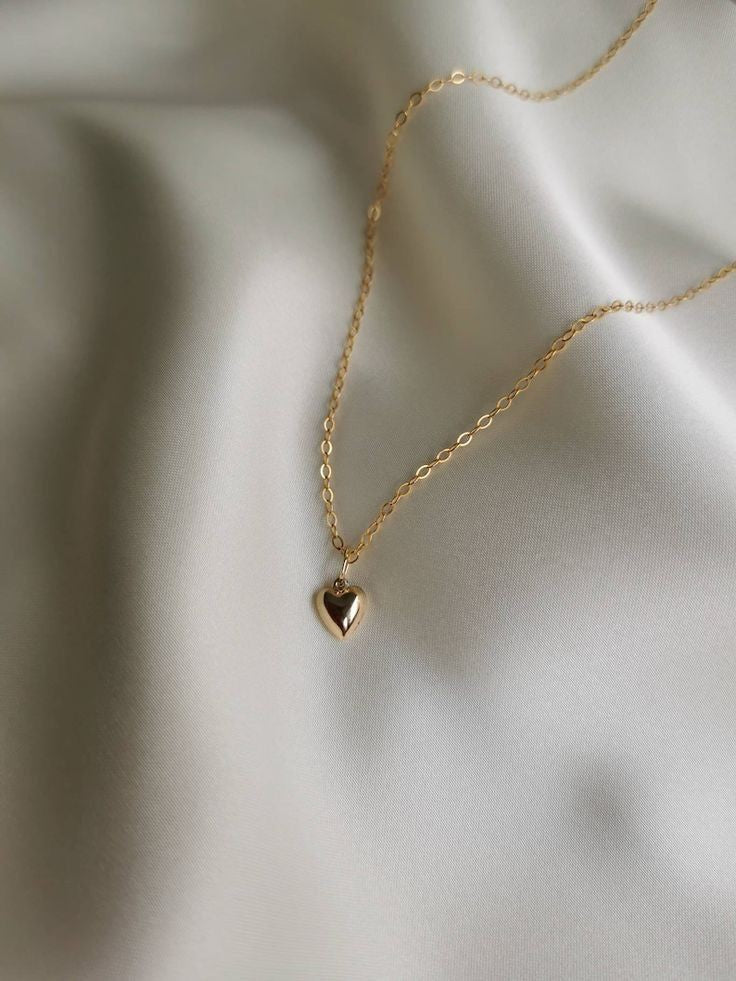 Tiny Heart Necklace | Pure 925 Silver