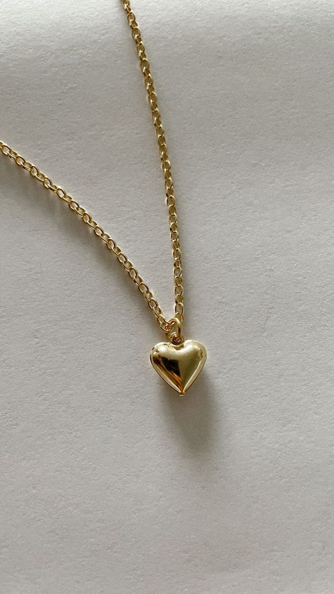 Tiny Heart Necklace | Pure 925 Silver