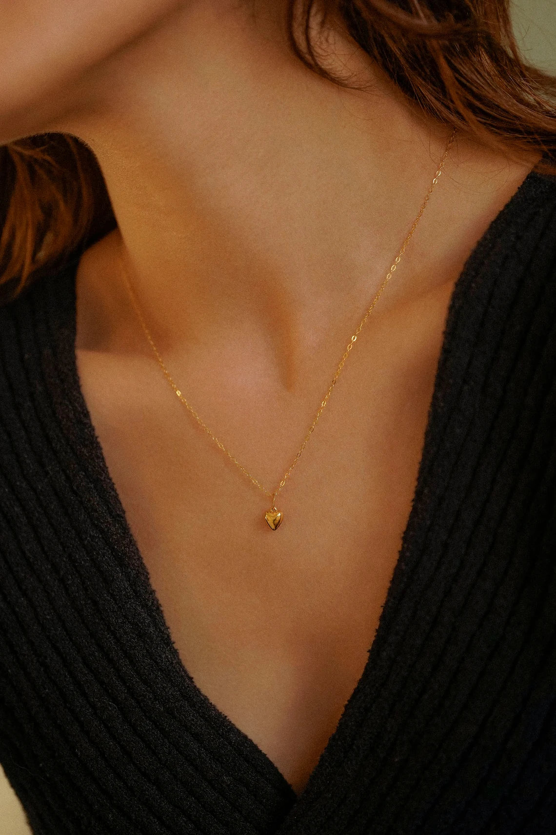 Tiny Heart Necklace | Pure 925 Silver